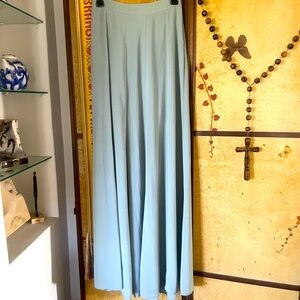 Show Me Your Mumu long sage skirt size small